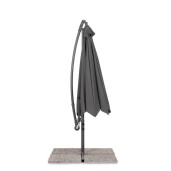 Umbrela gradina gri charcoal Nizza Ø300x235h