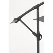 Umbrela gradina gri charcoal Nizza Ø300x235h