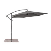 Umbrela gradina gri charcoal Nizza Ø300x235h