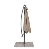 Umbrela gradina gri charcoal  taupe Nizza Ø300x235h