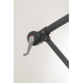 Umbrela gradina gri charcoal  taupe Nizza Ø300x235h