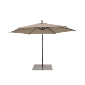 Umbrela gradina gri charcoal  taupe Nizza Ø300x235h