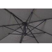 Umbrela gradina gri charcoal Siviglia 300x300x235h