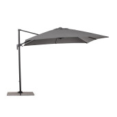 Umbrela gradina gri charcoal Siviglia 300x300x235h