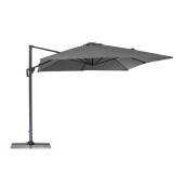 Umbrela gradina gri charcoal Porto 300x300x245h