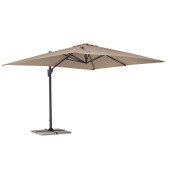 Umbrela gradina gri charcoal taupe Porto 400x300x250h