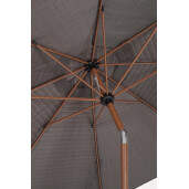 Umbrela gradina natur gri Palinuro Ø300x246h