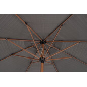 Umbrela gradina natur gri Palinuro Ø300x246h