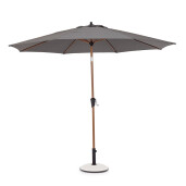 Umbrela gradina natur gri Palinuro Ø300x246h