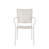 Set 4 scaune otel bej Lizette 54x55x89 cm