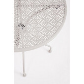 Masa otel bej Lizette 60x71 cm