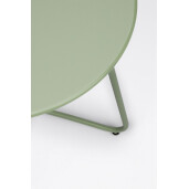 Masuta cafea otel verde Austin Ø45x45h