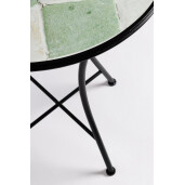 Masa rotunda otel ceramica multicolora Loire Ø60x75h