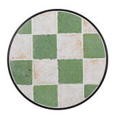 Masa rotunda otel ceramica multicolora Loire Ø60x75h