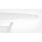 Masa aluminiu alb Ivrea 201x150x73 cm