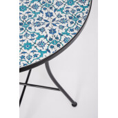 Masa otel ceramica Samos 60x75 cm