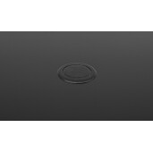 Set mobilier gradina cu umbrela soare otel gri charcoal Pompei 