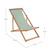 Set 4 scaune gradina Noemi 60x106x88 cm