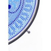 Masa rotunda otel ceramica multicolora Bisanzio Ø60x75h