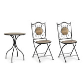 Set mobilier gradina Kansas 38x38x92 cm, 60x75 cm