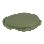 Set 4 perne scaun textil verde Ø42x3h