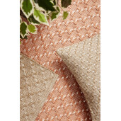 Set 2 fete perna exterior, interior taupe Bhajan 45x2.3x45 cm