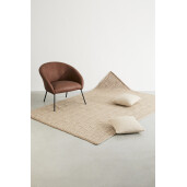 Set 2 fete perna exterior, interior bej Savan 45x2.3x45 cm