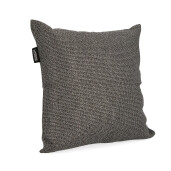Set 2 perne decorative textil negru 50x50 cm
