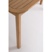 Consola lemn acacia maro Danubio 142x46x75h