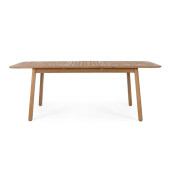 Masa extensibila lemn acacia Danubio 160/210x100x75h