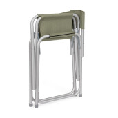 Set 2 scaune gradina aluminiu textilena verde olive Cayo 57x47x79h