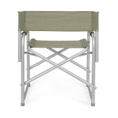 Set 2 scaune gradina aluminiu textilena verde olive Cayo 57x47x79h