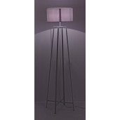 Lampadar fier cu abajur alb Mathis Ø 40 cm x 156 h