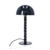 Veioza metal albastru Nendo Ø25x52h