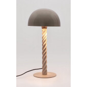 Veioza metal bej Nendo Ø25x52h
