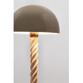 Veioza metal bej Nendo Ø25x52h