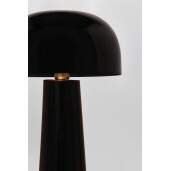 Veioza metal negru Kink Ø32x57h