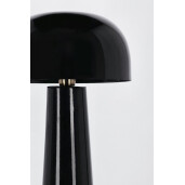 Veioza metal negru Kink Ø32x57h