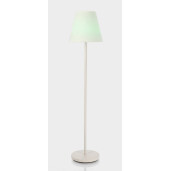 Lampadar incarcare solara otel alb Ø34x150h