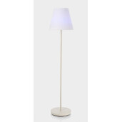 Lampadar incarcare solara otel alb Ø34x150h
