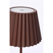 Veioza cu led otel maro Artika 12.5x36 cm