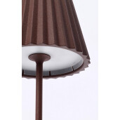 Veioza cu led otel maro Artika 12.5x36 cm