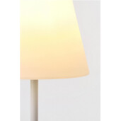 Lampadar alb uz interior, exterior cu led Yoku Ø34,5x150h