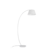 Lampadar alb  uz interior, exterior cu led Blomus Ø43x180h