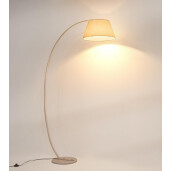 Lampadar alb  uz interior, exterior cu led Blomus Ø43x180h