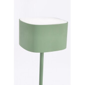 Veioza metal verde cu led Naimi Ø8x26h