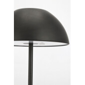 Veioza metal negru cu led Beren Ø13x28h