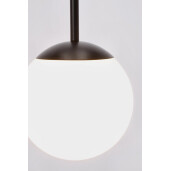 Lustra metal sticla Delphine 15x22 cm