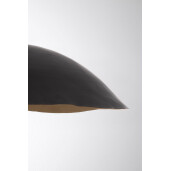 Lustra metal negru Mandla 60.5x25 cm
