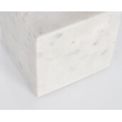 Set 2 veioze marmura Mandla 12x12x25 cm